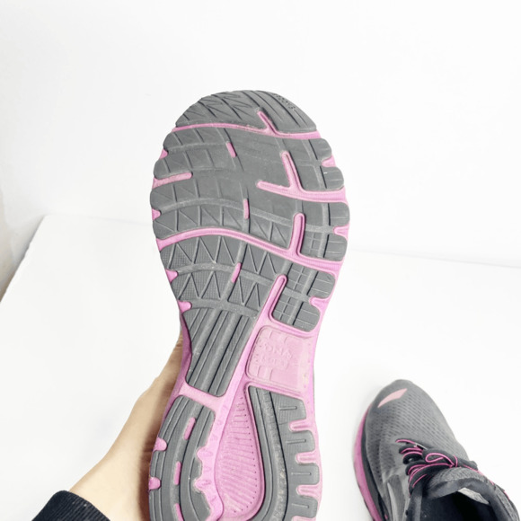 BROOKS ADRENALINE 12 Running Shoe sneaker Ebony Black Hollyhock WOMENS 9.5 - Picture 6 of 6